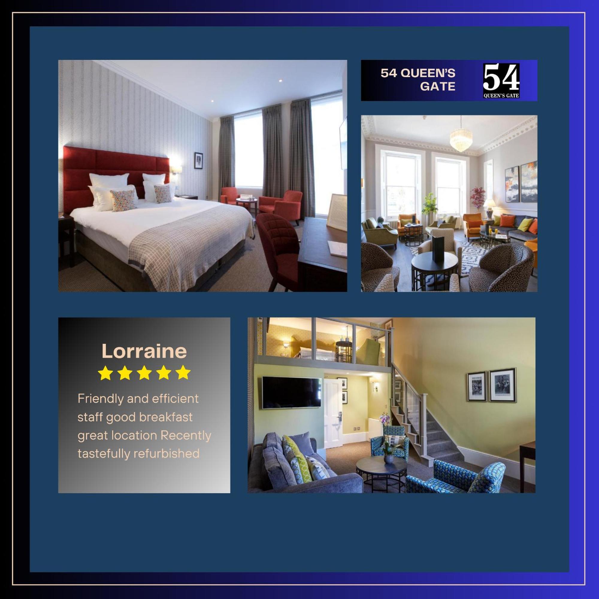 54 Queen'S Gate Hotel Londra Exterior foto